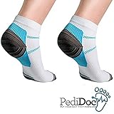 Plantar Fasciitis Socks Premium Ankle Support Compression Sleeve Infused with Gel for Ultimate Relief (1 Pair)