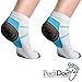 Plantar Fasciitis Socks Premium Ankle Support Compression Sleeve with Heel Hugger to Increase Circulation - Infused with Gel for Ultimate Plantar Fasciitis Relief for Men and Women (1 Pair)(Large)