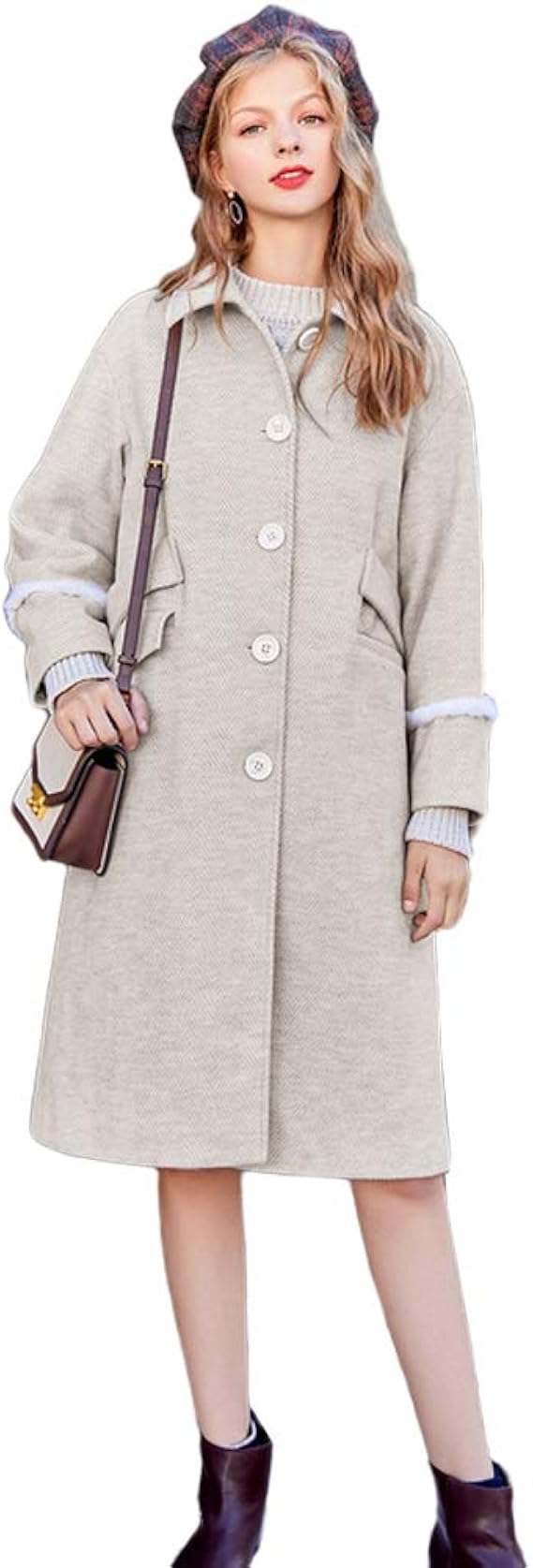 Amazon Miaomise ボアブルゾン レディース ボアジャケット フリース ボアコート アウターコート ブルゾン ボア もこもこ 防寒 ショート丈 スプリングコート 春 アウター カジュアル 冬 ゆったり アウトドア 暖かい コート ジャケット 通販