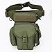 Multipurpose Tactical Fanny Pack Walking Man Military Drop Leg Bag Tool Thigh EDC Waist Belt Pack Leg Pouch Paintball Airsoft Motorcycle Riding Camera Messenger Bag Purse for Men Tactical iphone Case