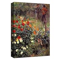 Canvas Wall Art Dance in The Country by Pierre-Auguste Renoir Canvas Prints Home Artwork Decoration for Living Room,Bedroom - 12x18 inches