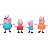 Peppa Pig Toys Peppa's Family, 4 Family Figures, Preschool Toys for 3 Year Old Girls and Boys and Up