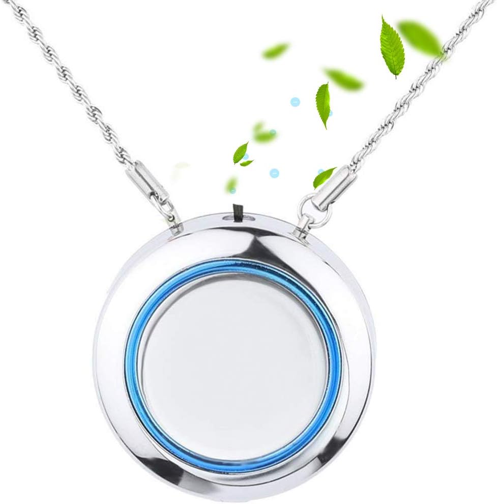 Woolala Personal Wearable Air Purifier Necklace/Mini Portable Air