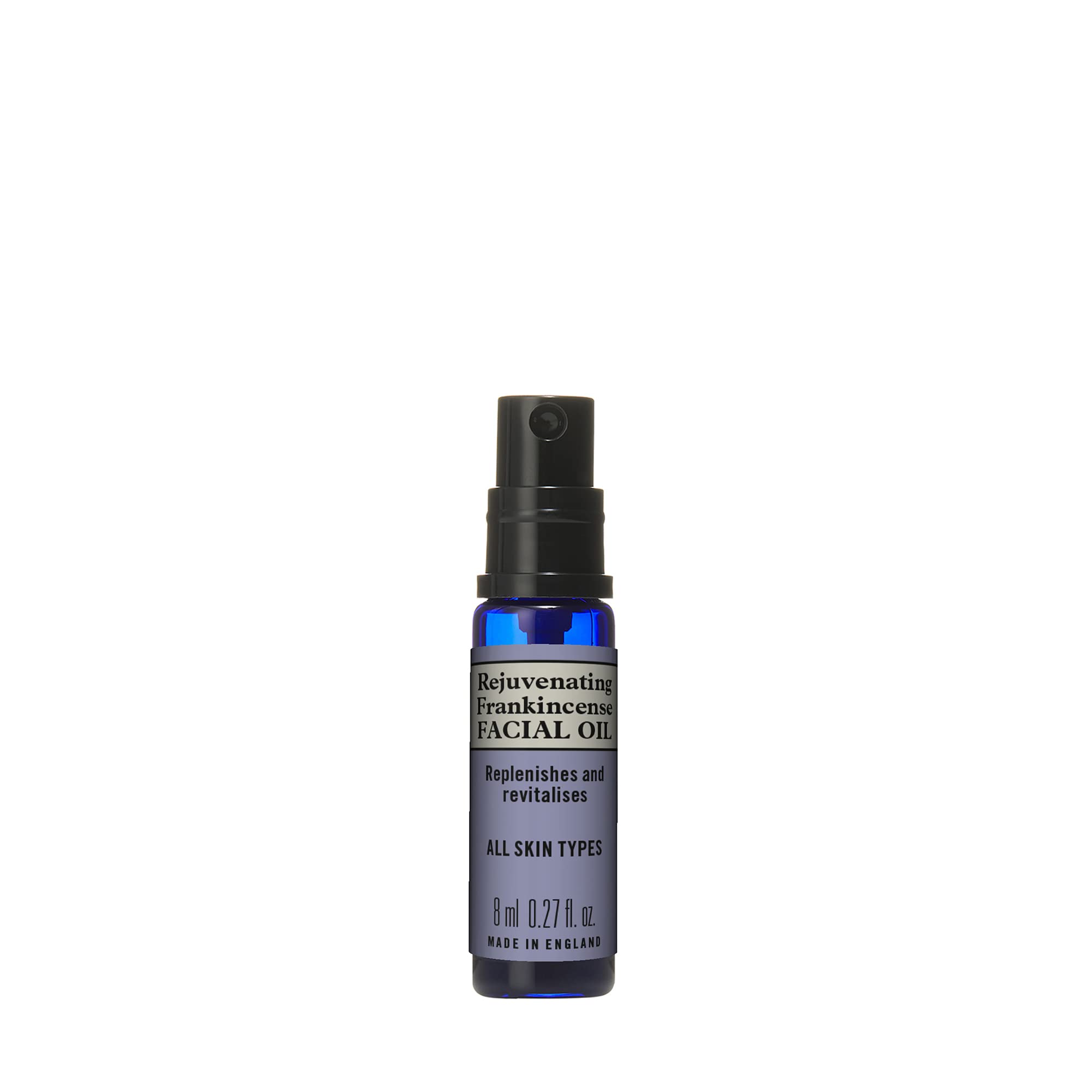 Neal’s Yard Remedies Rejuvenating Frankincense Facial Oil - Moisturising and Rejuvenating Facial Oil with Botanical Oils - Vegan Facial Oil with Organic Ingredients - 8ml (Travel Size)