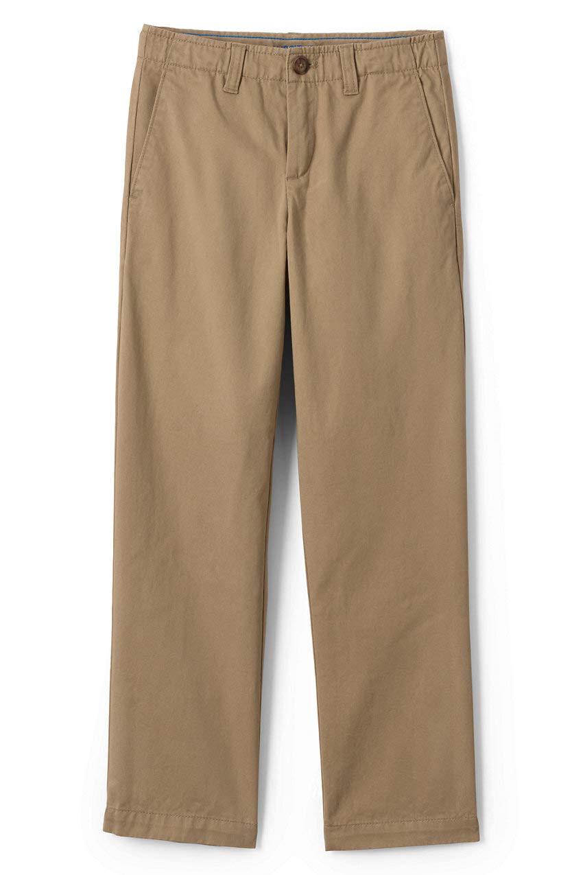 Lands' End Boys Iron Knee Chino Cadet Pants