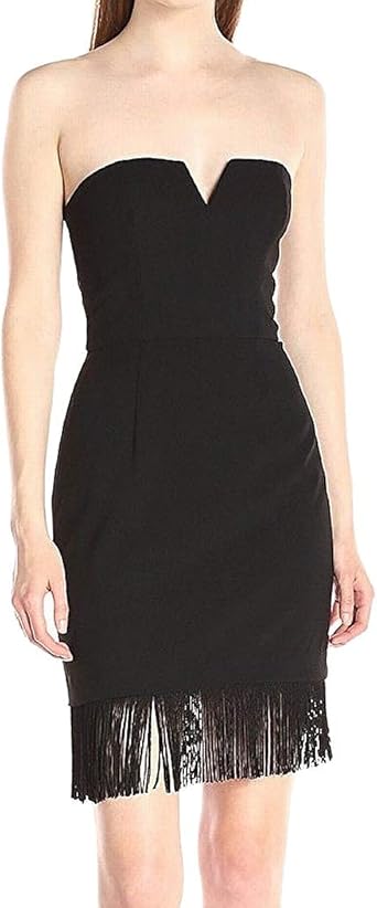 crepe cocktail dress