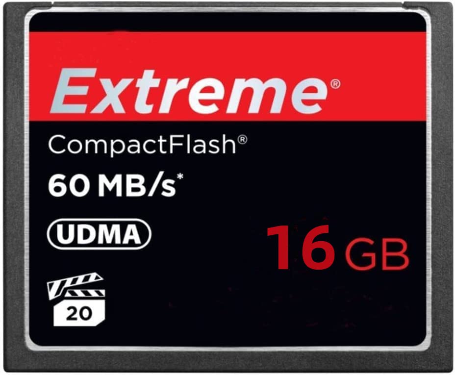 GYWY Extreme 16GB Compact Flash Memory Card 60MB/s