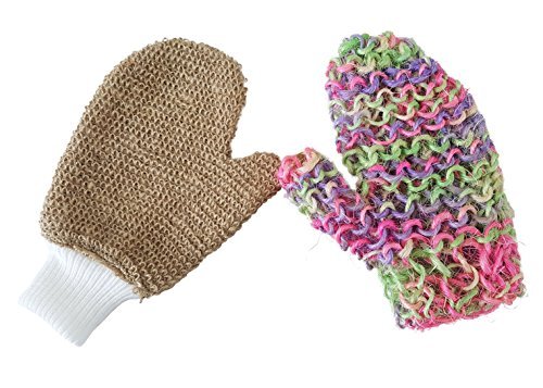 Dry body brush for cellulite - vegan sisal and jute for…