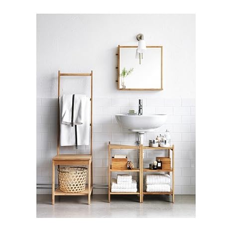 Ikea Ragrund Towel Rack Chair Bamboo Amazon Co Uk Kitchen Home