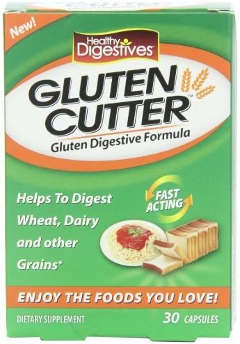 Core Science Medical Gluten Cutter Capsules, 30 Count by Healthy Digestives