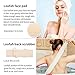 FIXBODY Bath Shower Body Brush, Loofah Back Scrubber and Face Sponge Pad, Boar Bristles and Bamboo Handle, Use Wet or Dry Skin (3PCS)