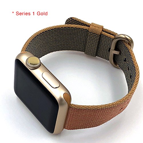Apple watch LTE crown dots, set of 8 color dots for series 0, series 1, series 2, series 3, plus FREE x2 matching side buttons (Polished Gold) - Thumbnail 3