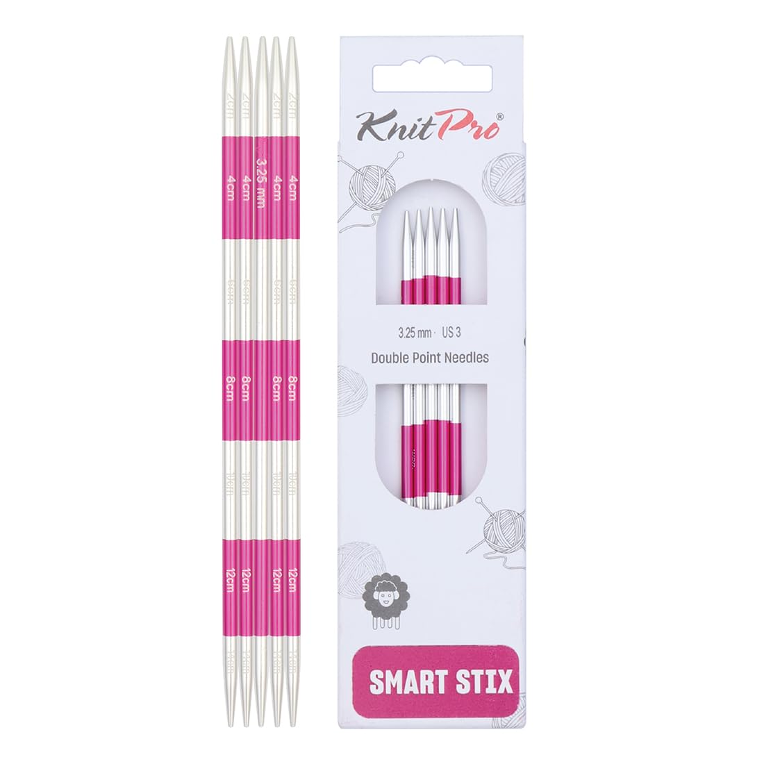 KnitPro Smartstix Double Pointed Needles 5.5" (14cm) | 3.25mm — image 1