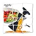 [Zoodly by gekkoZone] Premium 4-Blade Vegetable Spiral Slicer Bundle: New 4-in-1 Large 4 Blade Spiralizer with Recipe eBook, Ceramic Peeler and Pouch - Ultimate Zoodle Slicer