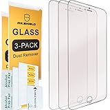 [3-PACK]-Mr Shield For iPhone 6 / iPhone 6S [Tempered Glass] Screen Protector with Lifetime Replacement Warranty (Wireless Phone Accessory)
