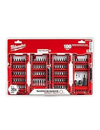 Milwaukee 48   32   4065 Shockwave Impact Duty driver juego de brocas (100 unidades)