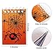 Outus 48 Pcs Halloween Notepad Set Spooky Notepads Mini Notepad Spiral Notebooks Goodie Bag Halloween Party Favors Filler Gifts Supplies Decorations