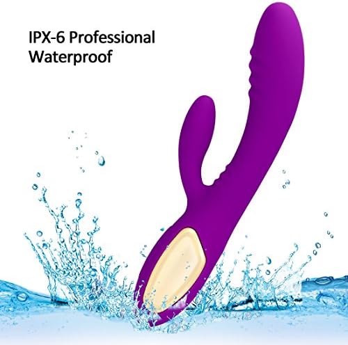 Waterproof Rechargeable Vibrator Wand Massager - Magic Mini Waterproof Handheld Electric Non-toxic Odorless Medical Grade Silicone, Extremely Flexiable