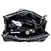 Hockline Updated Purse Organizer Insert Handbag Organizer Bag in Bag Insert Liner Pocket with Handles (17 Pockets 4 Colors 3 Size)-Black-L