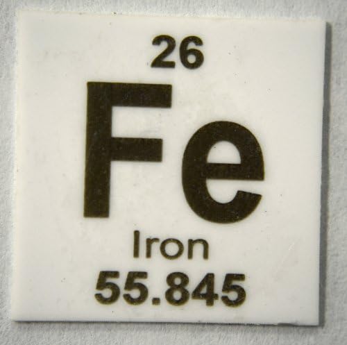 "Iron" 1" x 1" Elemental Ceramic Column Scoring Wafer