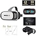 3D VR Glasses with/without Controller Portable 3D VR Headset Virtual Reality Headset Movies and Games for iPhone and Android 3.5-6