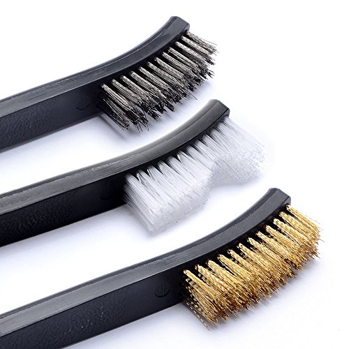 BOOSTEADY Gun Cleaning Brush & Hook Kit in Zippered Organizer Carry