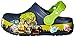 crocs TMNT II K Light-Up Clog (Infant/Toddler/Little Kid/Big Kid), Navy/Volt Green, 9 M US Toddler