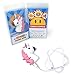 Unicorn Emoji Stuff Portable Charger by JACK CHLOE, 2600mAh 5V/1.5A Adorable Unicorn Emoji Power Bank for Phone X / 8/7 / 7 Plus / 6s / 6s Plus/Android Phone and More