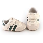 HsdsBebe Baby Boys Girls Pu Leather Hard Bottom Walking Sneakers Toddler Rubber Sole First Walkers Infant Cartoon Slippers Crib Shoes