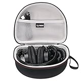LTGEM Hard Headphones Case for Sony MDR7506 & MDRV6 Professional Large Diaphragm Headphone, with Mesh Pocket Fits Cable and Accessories, for Travel, Storage, Carrying and More
