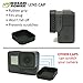 Wasabi Power Lens Cap (x2) & Screen Protector (x2) Compatible with GoPro HERO7, HERO6, HERO5 Black