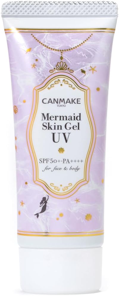 Canmake Mermaid Skin Gel UV 40g C03 Pure Purple Sunscreen Makeup Base