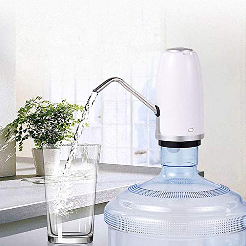Clearance Sale!UMFun Electric Pumping Bucket Water Bracket Pure Bucket Water Dispenser (White)
