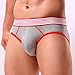 NEARTIME Men's Underwear, Mens Low Waist Boxers Briefs Men Underpants Soft Shorts (L, Gray A) …