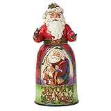 Jim Shore for Enesco Heartwood Creek Jolly Old St Nicholas Santa Figurine, 9.75-Inch