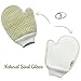 Bath Exfoliating Shower Gloves Health Set! 3 Scrubber Exfoliation Dry Spa Mitts Kit: Remove Dead Skin and Make Your Body Soft with Thick Bamboo Loofah, Medium Sisal & Thick Jute. Back, Neck & Face Use