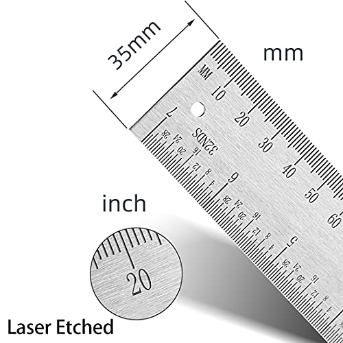 OLI Digital Angle Finder Protractor, 2in1 Stainless Steel Angle Finder Ruler with 7inch/200mm