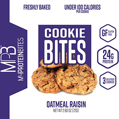 My Protein Bites Protein Cookies 24 Grams Of Protein Low Carbs Low