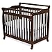 DaVinci Emily 2-in-1 Convertible Mini Crib and Twin Bed in Espresso, Greenguard Gold Certified