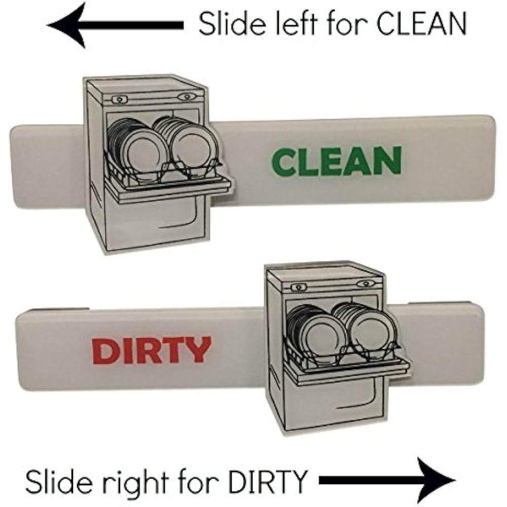 Clean Dirty Dishwasher Sign By Vermont Home " Garden Our