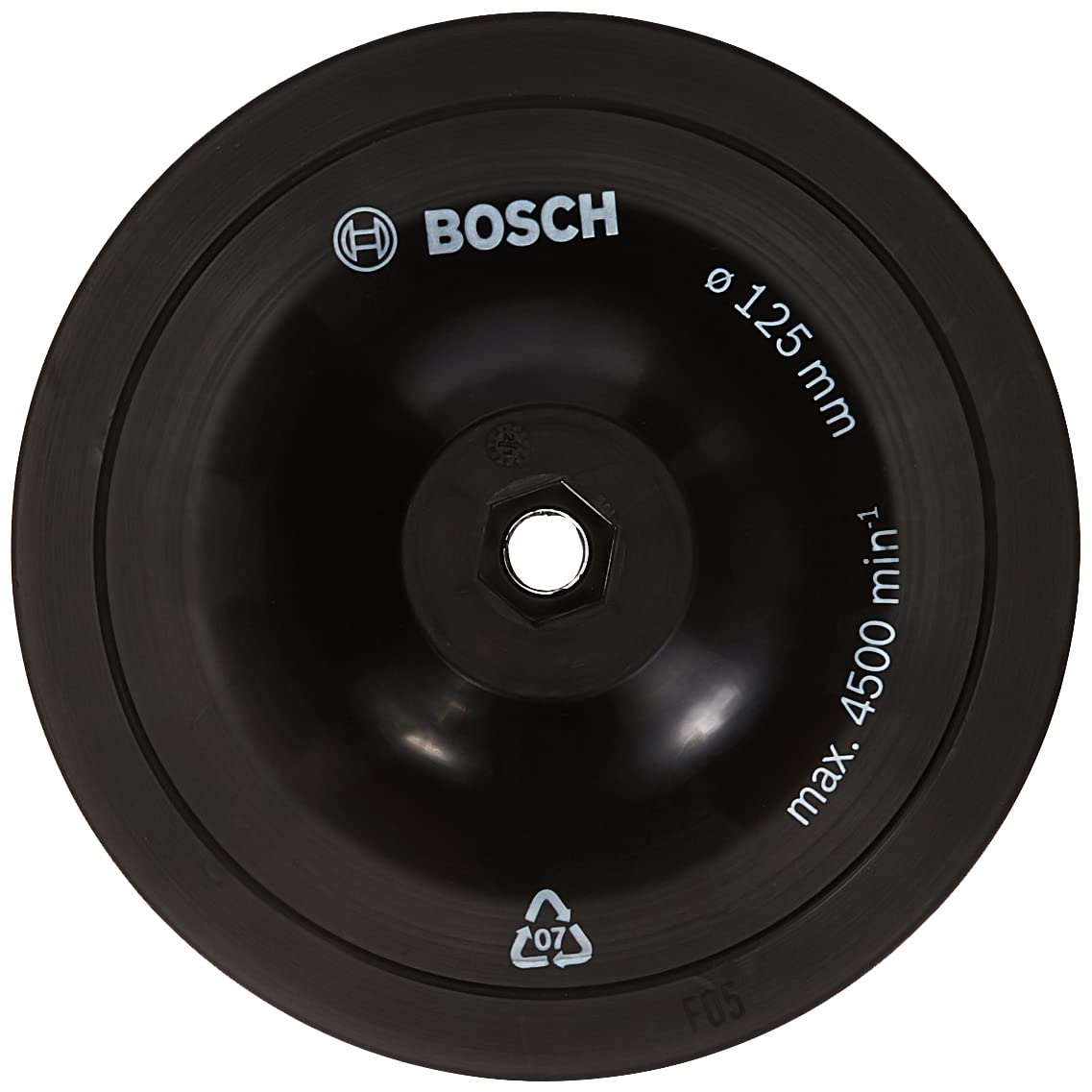 Bosch 2609256281 125mm Sanding Plate for Drill with Clamping System