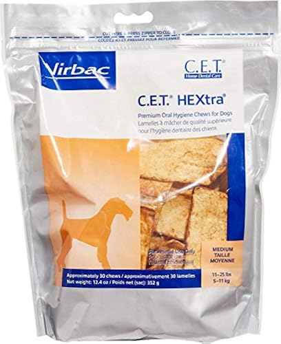 HEXtra Premium Oral Hygiene Chews (with Chlorhexidine) for