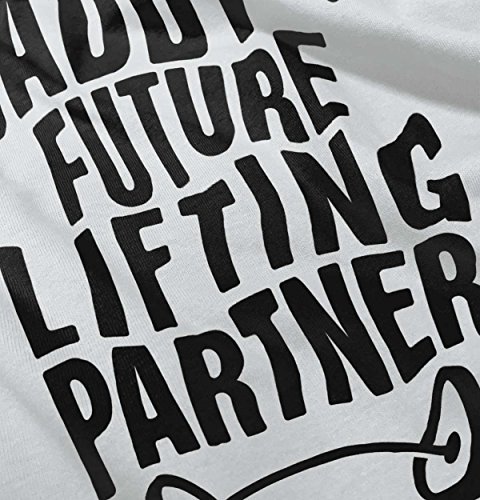 Daddys Lifting Partner Funny Cute Workout Exercise Baby Onesie Bodysuit