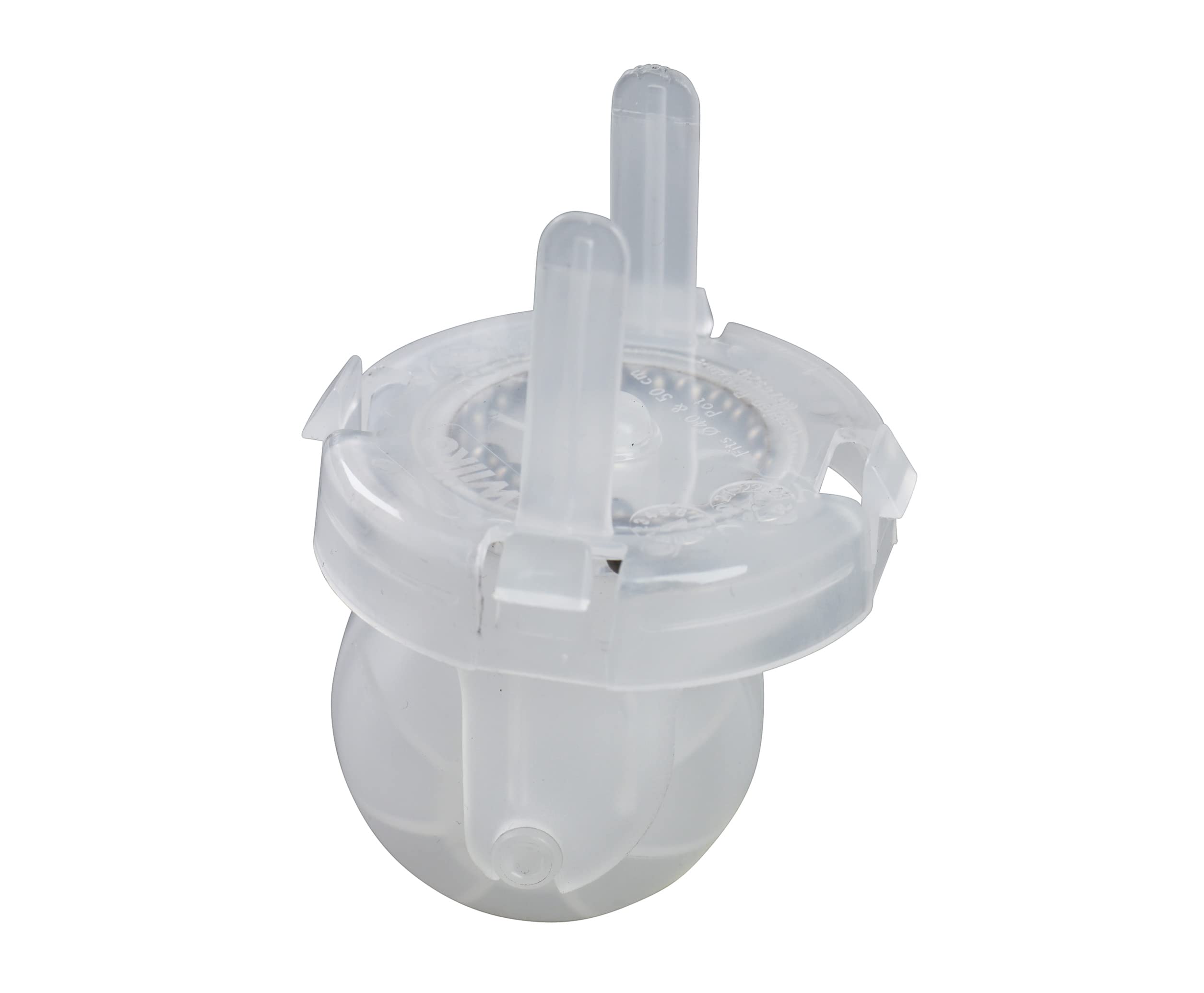 Clever Pots Plastic Plant Pot Wheels, Pack of 4 Wheels, Move Heavy Plant Pots with Ease, Use 40cm or 50cm Round Pots (487702)