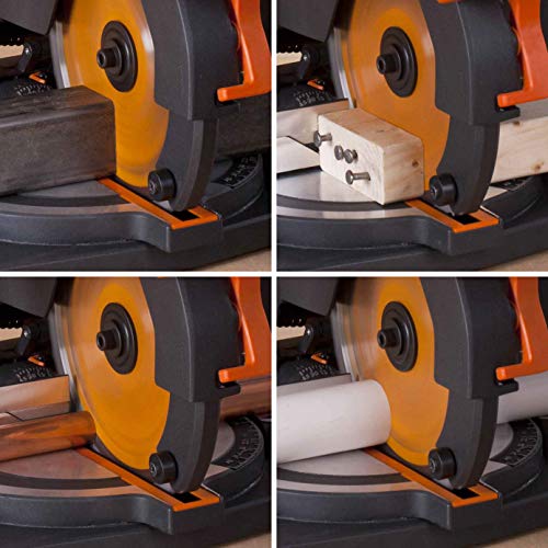 Evolution Power Tools - R210CMS Mehrzweck-Gehrungssäge, 210 mm (230 V), Kabelgebunden – Bild 7