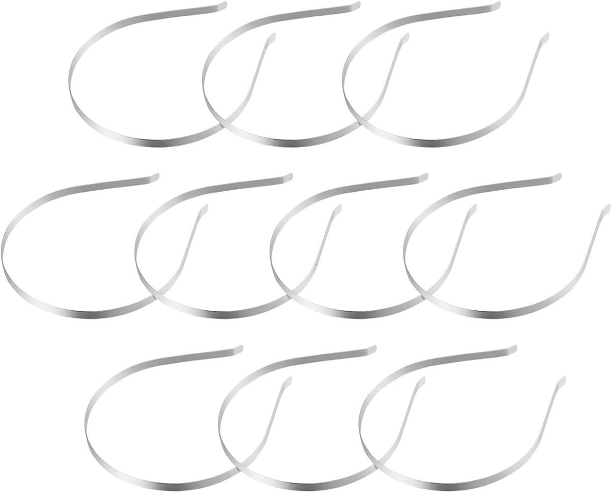 cerchietti in plastica per l'artigianato