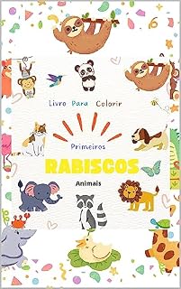 Livro Meus Primeiros Rabiscos : Conhecendo os Animais