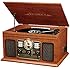 Victrola VTA-200B Nostalgic Classic 6-In-1 Turntable with Bluetooth, Mahogany