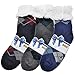 Angelina Winter-weight Thermal Fleece-lined Cozy Crew Socks #2911,Men's One Size 10-13,Men's 3 Pair Pack Argile