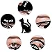 Meccus Eyeliner Stencils, 2 Pairs Cat Eyeliner Stencil & 1 Pair 6 Styles Eyeliner & Eye Shadow Template